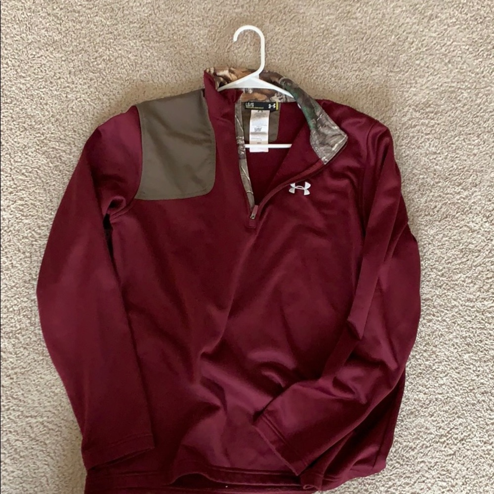 Men’s Under Armor Quarter Zip Camo